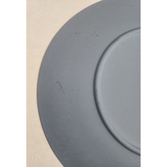 Wedgwood Jasperware Plate Blue White Cupid with Arrow Bas-Relief England 9" - Picture 5 of 5